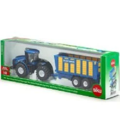 Siku New Holland T9 Tractor And Silage Trailer 1:50 Scale -Toys Promotion Store 1947b