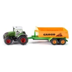 Siku Fendt Tractor With Hooklift Trailer 1:50 Scale