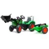 Falk Super Charger Green With Loader, Trailer And Opening Bonnet Age 3+ 2021M