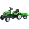 Falk Garden Master Tractor Green With Trailer Age 2 - 5 Years 2057J