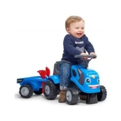 Falk My First Landini Tractor And Trailer With Rake And Shovel Age 1+ -Toys Promotion Store 250cb