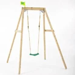 TP Forest Single Wooden Swing Frame