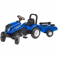 Falk New Holland Tractor With Opening Bonnet And Trailer Age 2 - 5 Years 3080AB