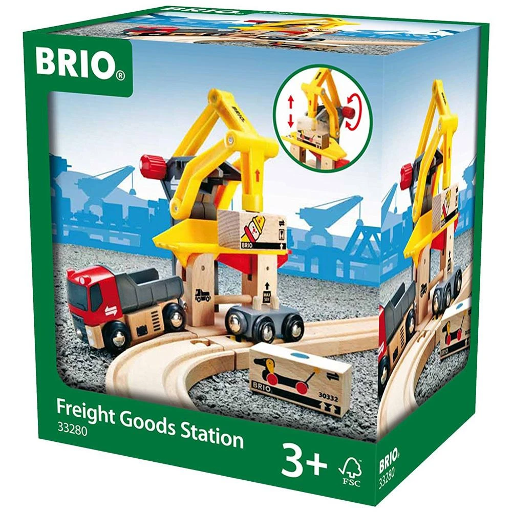 Brio World Freight Goods Station 33280 1 Brio World Freight Goods Station 33280