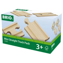 Brio World Track Mini Straight Track Pack 33393