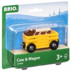 Brio World Cow And Wagon 33406 -Toys Promotion Store 33406b