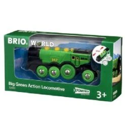 Brio World Big Green Action Locomotive Train 33593 -Toys Promotion Store 33593b
