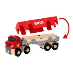Brio World Lumber Truck 33657 -Toys Promotion Store 33657lumbertruckb