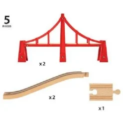 Brio World Double Suspension Bridge 33683 -Toys Promotion Store 33683b