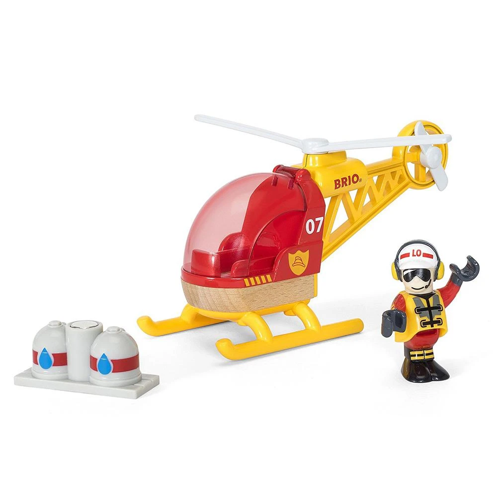 Brio World Rescue Helicopter 33797 1 Brio World Rescue Helicopter 33797