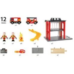 Brio World Central Fire Station 33833 -Toys Promotion Store 33833b