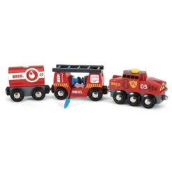 Brio World Rescue Firefighting Train 33844