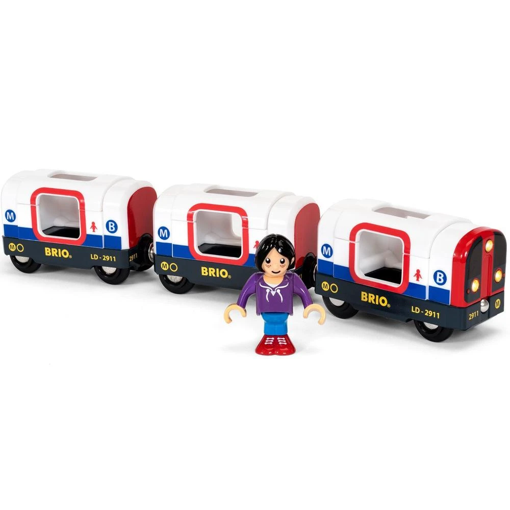 Brio World Tube Metro Train 33867 1 Brio World Tube Metro Train 33867