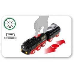 Brio World Battery Operated Steaming Train 33884 -Toys Promotion Store 33884steamtrainb 1