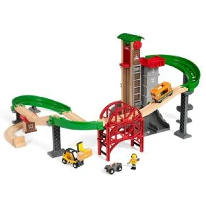 Brio World Lift And Load Warehouse Set 33887 2 Brio World Lift And Load Warehouse Set 33887 - Image 2