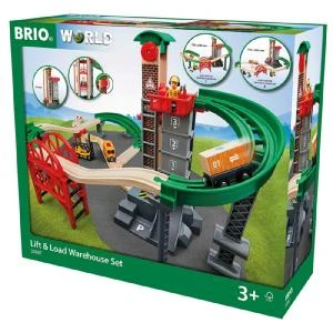 Brio World Lift And Load Warehouse Set 33887 3 Brio World Lift And Load Warehouse Set 33887 - Image 3