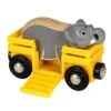 Brio World Safari Elephant And Wagon 33969