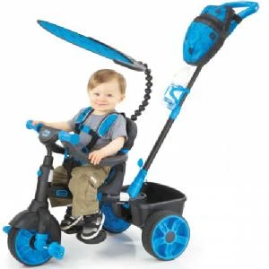 Little Tikes Trike 4-in-1 Deluxe Edition Neon Blue 1 Little Tikes Trike 4-in-1 Deluxe Edition Neon Blue