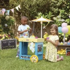 Little Tikes 2 In 1 Lemonade & Ice Cream Stand -Toys Promotion Store 656132lemonadeb