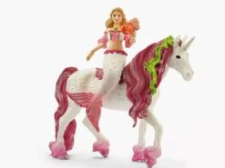 Schleich Mermaid Feya On Her Underwater Unicorn 70593