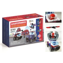 Magformers Police And Rescue Set 26 Pieces
