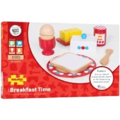 Bigjigs Breakfast Time Set 5 Bigjigs Breakfast Time Set -Toys Promotion Store BJ615b