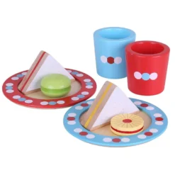 Bigjigs Toys Wooden Tea Time Play Set