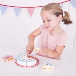 Bigjigs Birthday Cake -Toys Promotion Store BJ628birthdaycakeb