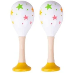 Bigjigs Junior Wooden Maracas -Toys Promotion Store BJ935maracab