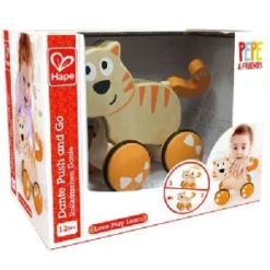 Hape Dante Push And Go Cat -Toys Promotion Store Dante20b