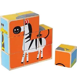 Hape Zoo Animals Block Puzzle 2 Hape Zoo Animals Block Puzzle - Image 2