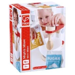 Hape Mix And Bake Wooden Food Processor / Mixer -Toys Promotion Store E3147b