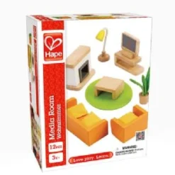 Hape Media Living Room -Toys Promotion Store E3452Mediaroomb