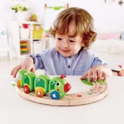 Hape Caterpillar Train Set -Toys Promotion Store E3818caterpillarb