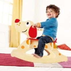 Hape Rocking Puppy -Toys Promotion Store HAP E0103b