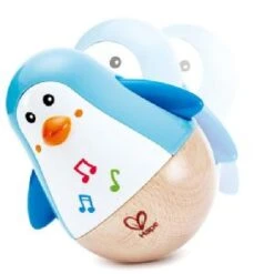 Hape Penguin Musical Wobbler -Toys Promotion Store HAP E0331penguinb