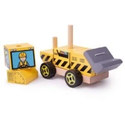 Big Jigs Stacking Bulldozer Puzzle