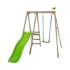 TP Forest Multiplay Single Wooden Swing & Slide Set
