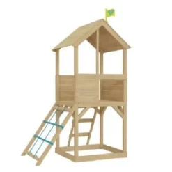 TP Treehouse Wooden Play Tower Cargo Net 5 TP Treehouse Wooden Play Tower Cargo Net -Toys Promotion Store TP656Cargonetb