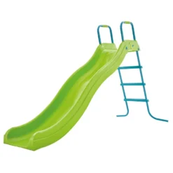 TP Crazy Wavy Apple Green Slide And Steps