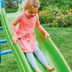 TP Crazy Wavy Apple Green Slide And Steps -Toys Promotion Store TP995Sb