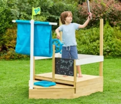 TP Ahoy Wooden Sand Pit Play Boat
