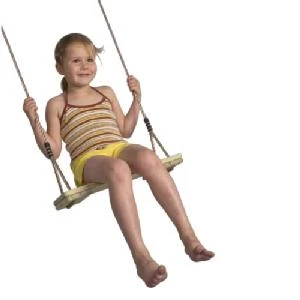 KBT Wooden Pinewood Swing Seat 2 KBT Wooden Pinewood Swing Seat - Image 2