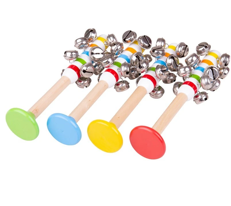 Bigjigs Snazzy Bell Jingle Stick 1 Bigjigs Snazzy Bell Jingle Stick