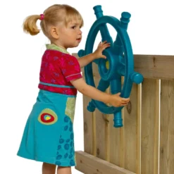 KBT Ships Large Steering Wheel Turquoise