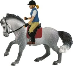 Bullyland Horse Rider Nina With Blue Waistcoat