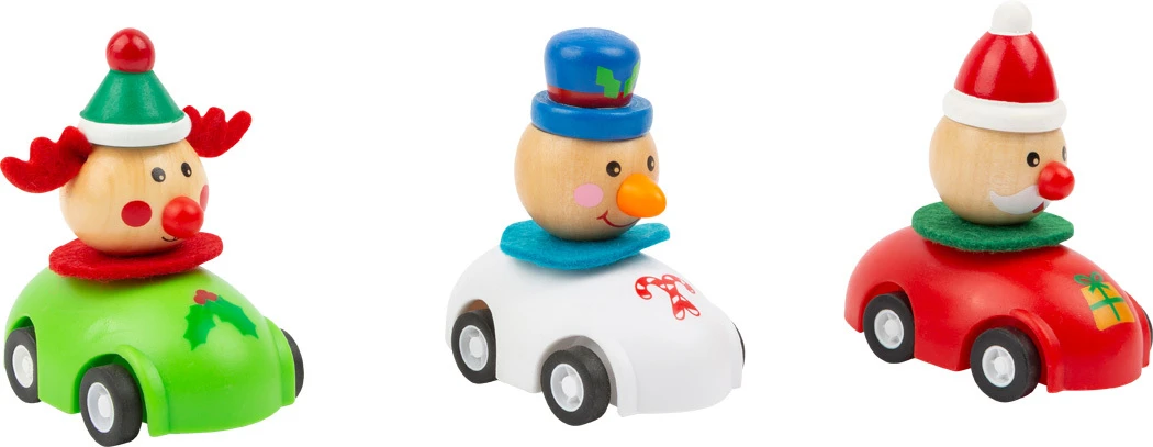 Legler Christmas Pull Back Car 1 Legler Christmas Pull Back Car