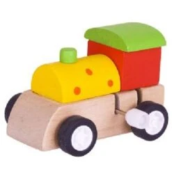 Bigjigs Clockwork Train -Toys Promotion Store clockworktrainb