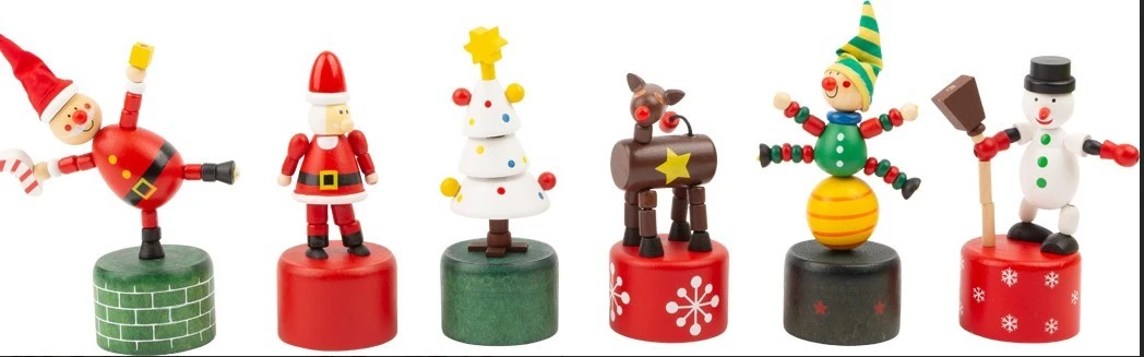 Legler Christmas Dancing Figure Push Up