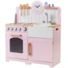 Tidlo Country Play Kitchen - Pink And White
